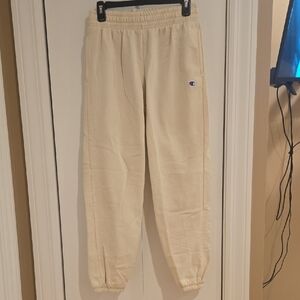 Champion Cream Track Pants